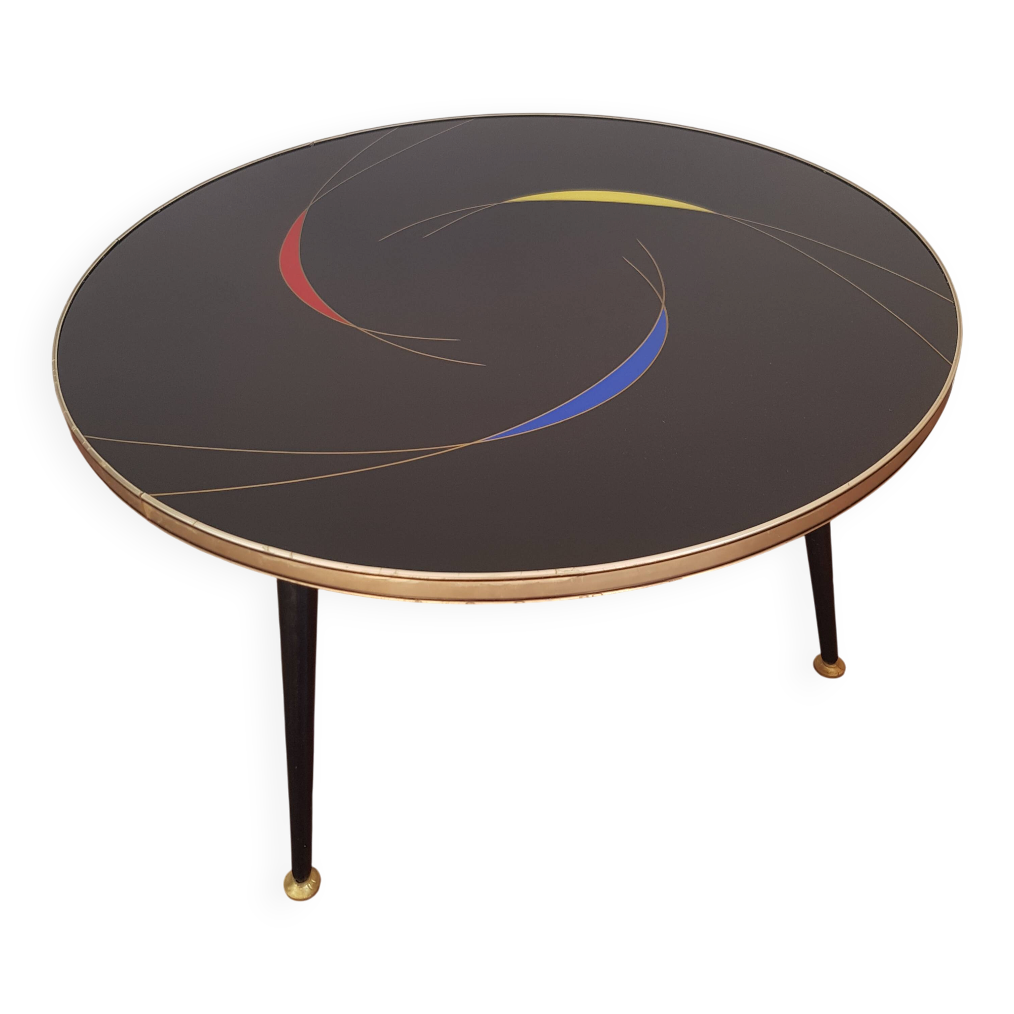 Table basse tripode annees 50