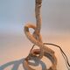 Lampe serpentine corde Vintage.