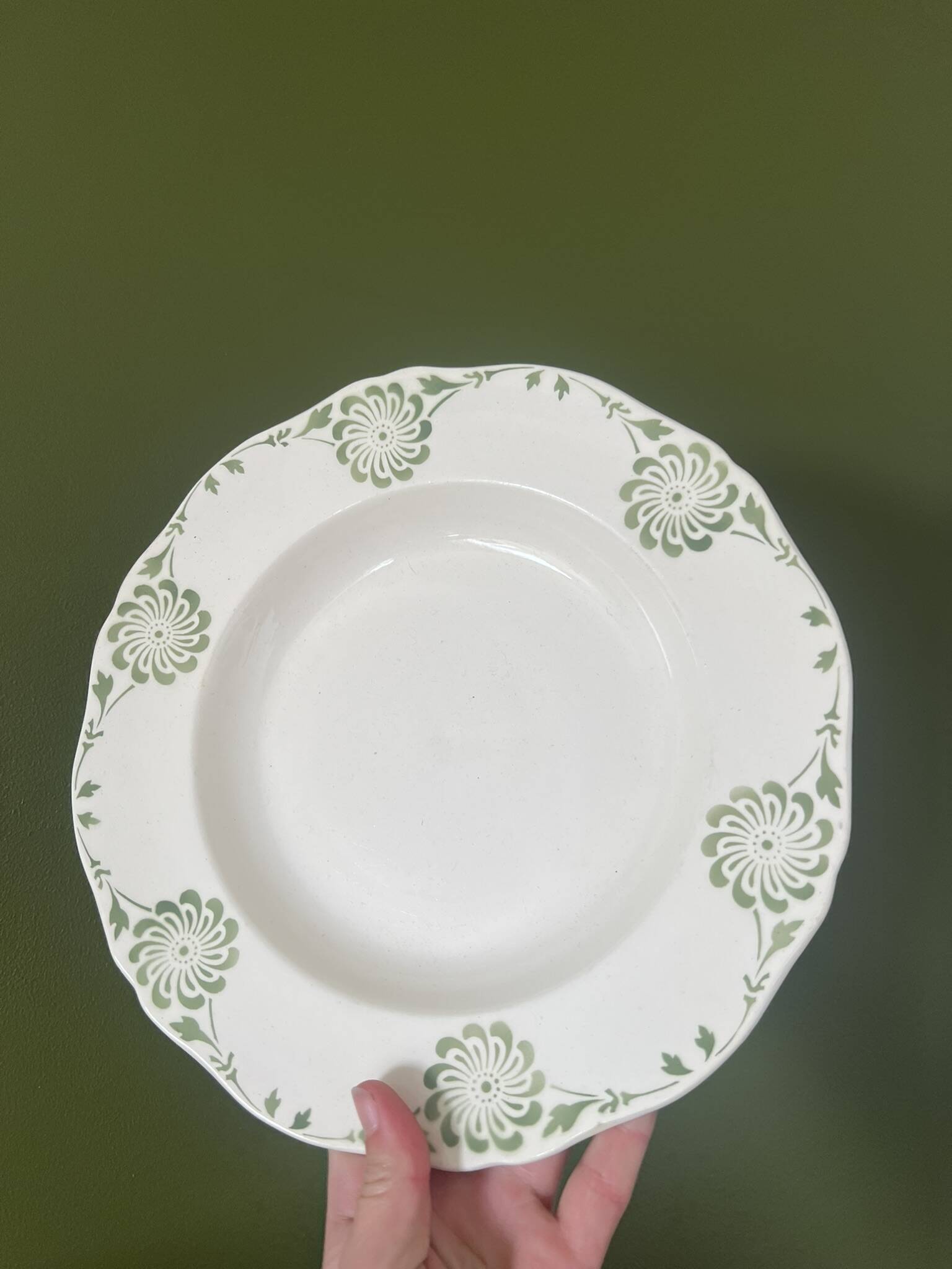 Glasgow Lunéville deep plate