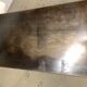 Steel industrial workshop table