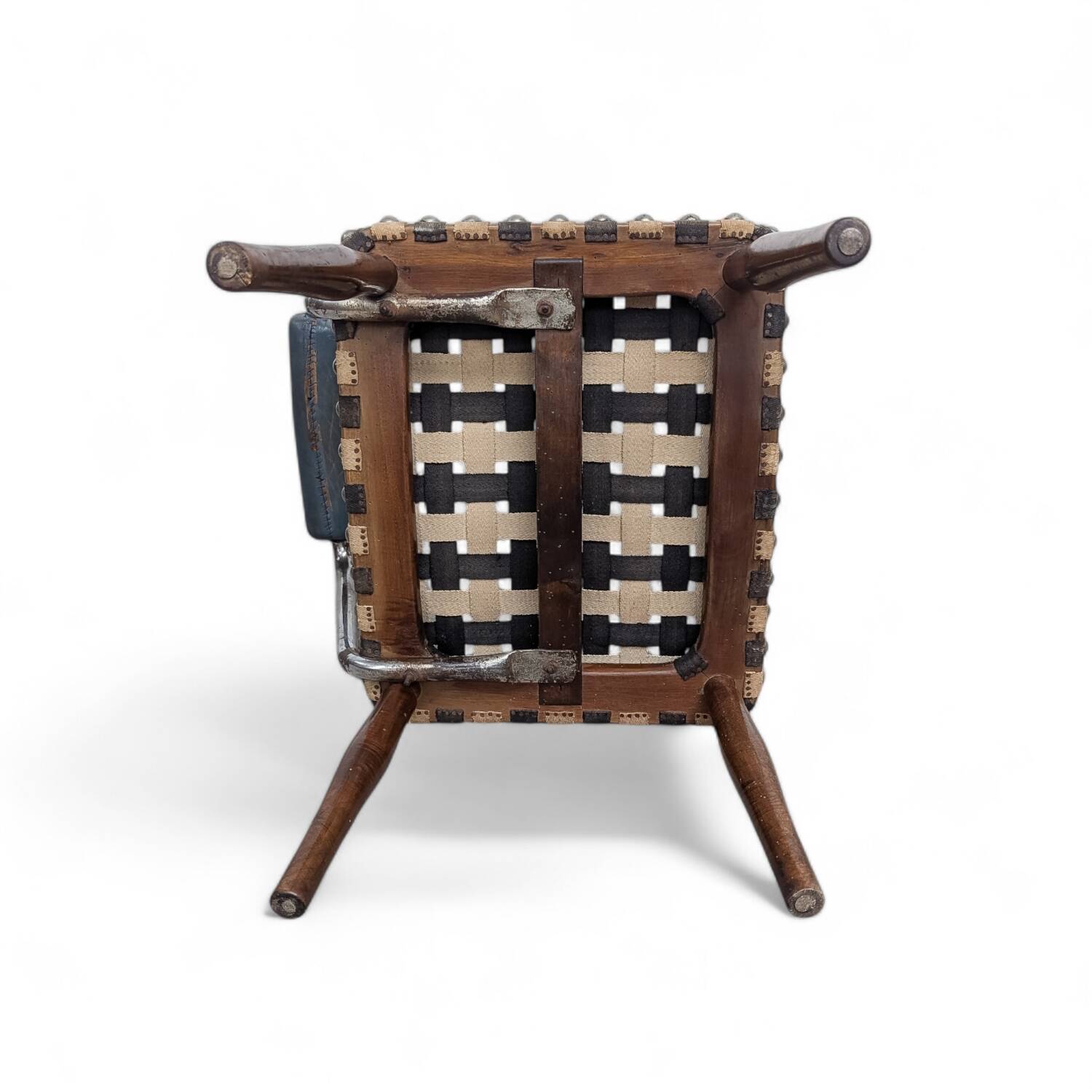 1940s modernist avantgarde tubular steel chair