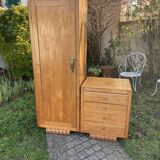 Asymmetrical Art Deco chest cabinet
