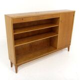 Scandinavian library in elm, Swedish Modern, Sweden, 1940