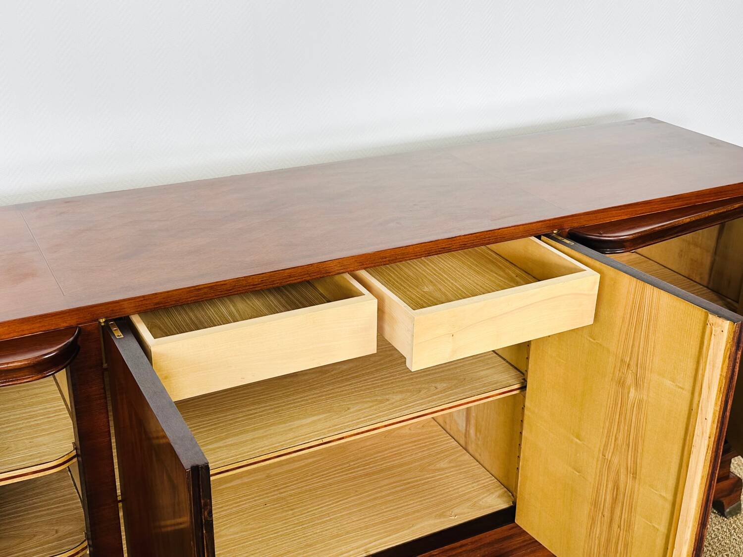 Art Deco walnut sideboard 1930
