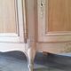 Louis XV style buffet in solid cherry wood, renovated.