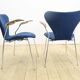 Paire de chaises Arne Jacobsen, années 1970