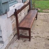 Old wooden bench