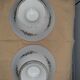Paire de compotiers porcelaine fin 19ème