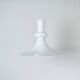 White Mouth Blown Opaline Glass Pendant for Holmegaard, Denmark, 1980s