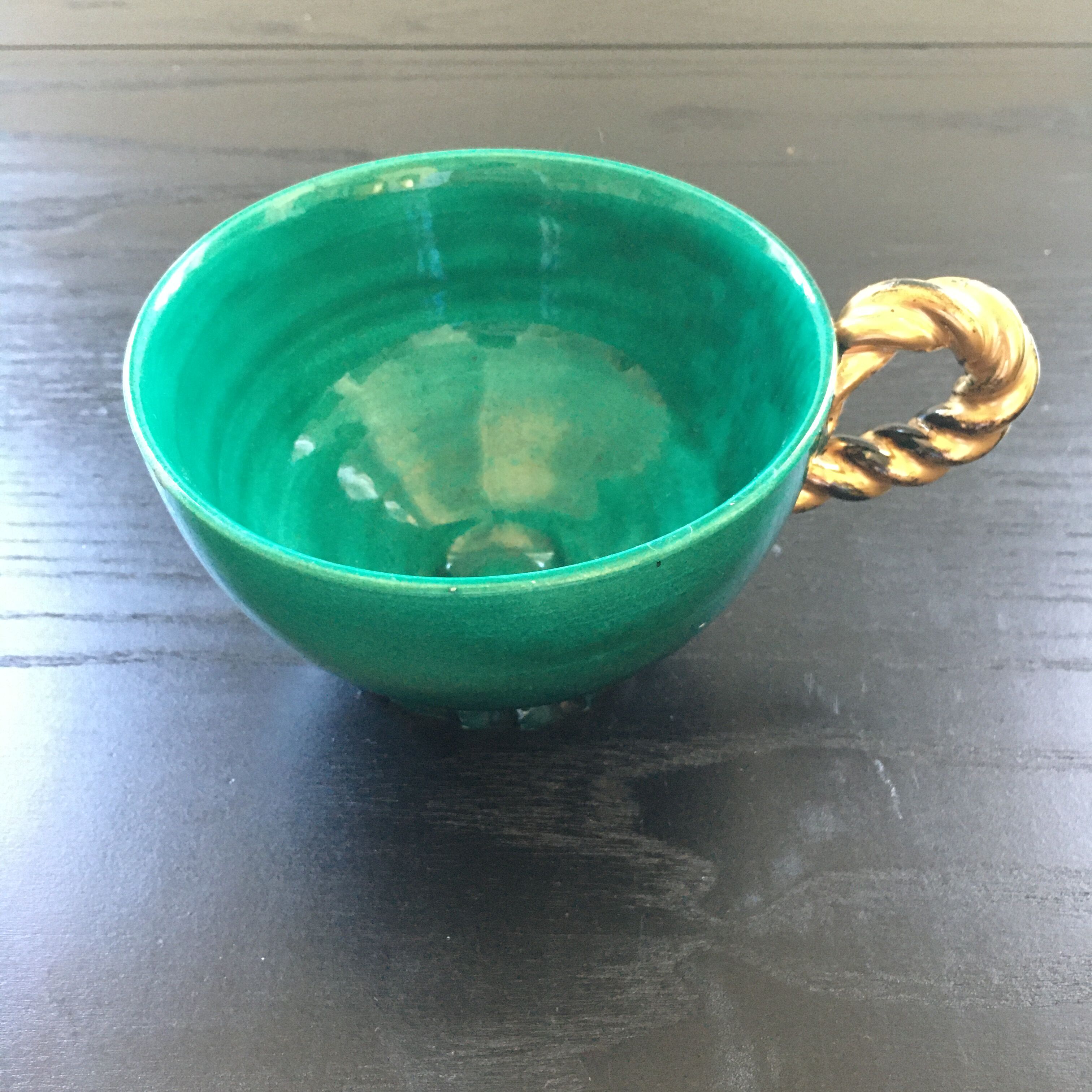 Tasse émeraude Vallauris