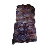 Long-haired goatskin mats