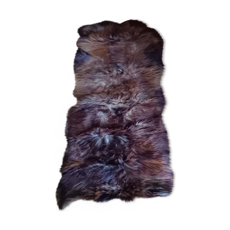 Long-haired goatskin mats