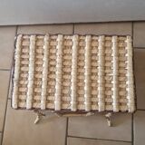 Rattan suitcase, 1950s