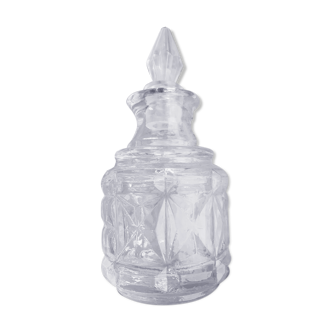 Bottle chiseled glass