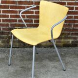 vintage fritz hansen vico magistretti duo bentwood stacking armchairs set of four