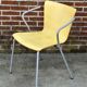 vintage fritz hansen vico magistretti duo fauteuils empilables en bois courbé ensemble de quatre