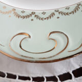 Plats de service L'amandinoise et assiettes creuses , en faience de Saint Amand , Saint Tropez