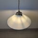 Vintage white opaline pendant light