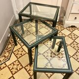 Nesting coffee tables by Pierre Vandel