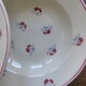 6 assiettes creuses vintage de la manufacture de Pexonne modèle Christiane en porcelaine