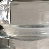 Lot of octagonal end glass jars