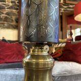 Art deco oil lamp