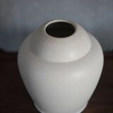 White earthenware vase by the French manufacturer Orchies.