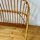 Head and footboard rattan basket