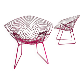 Pair of Diamond armchairs by Harry Bertoia for Knoll