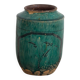 Vase ancien émaillé avec des motifs végétaux (c.1820) #15