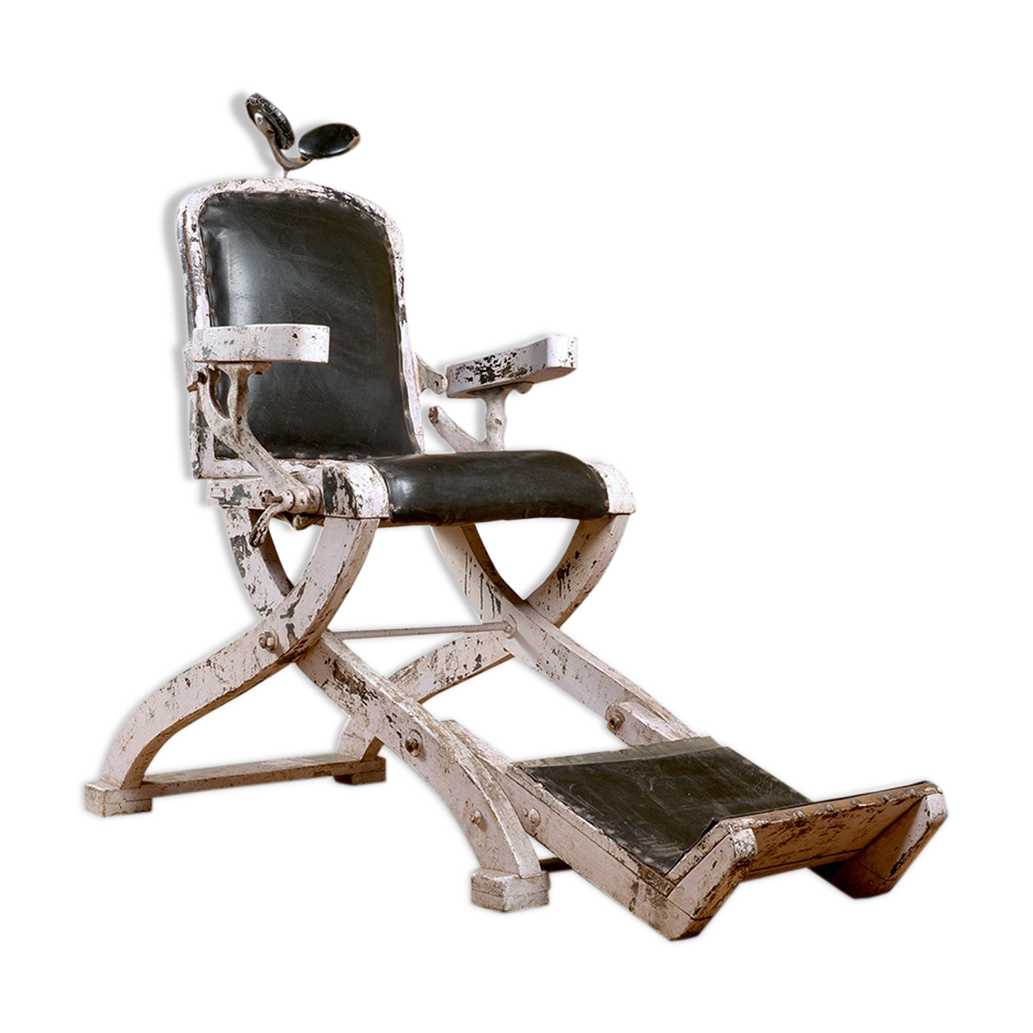 Wooden barber chair