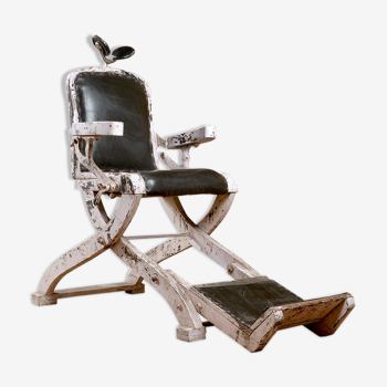 Wooden barber chair