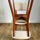 Pair of scandinavian chairs in skaï 50s