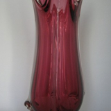 Vintage Val St. Lambert glass vase