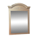 Golden mirror with wheat decoration