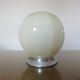 Art deco ceiling light, cream glass 30 40s