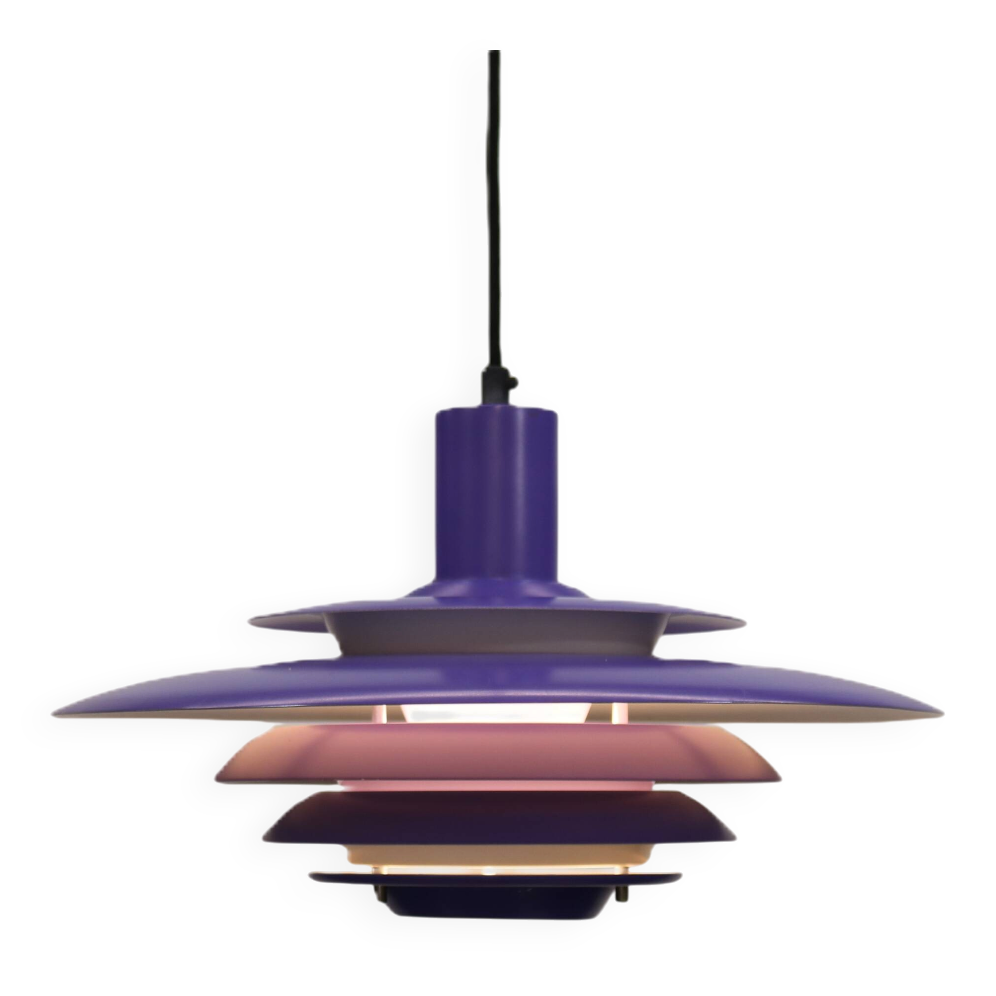 Old Swedish design lamp by Teknika - rare - Sweden 70s