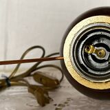 Vintage wood/metal table lamp