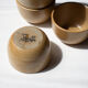 Six minimalist bowls Grès Village CNP France 70s/80s
