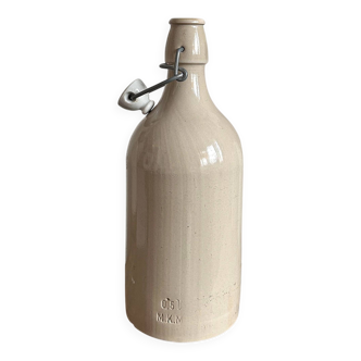 Bouteille en grès et porcelaine MKM