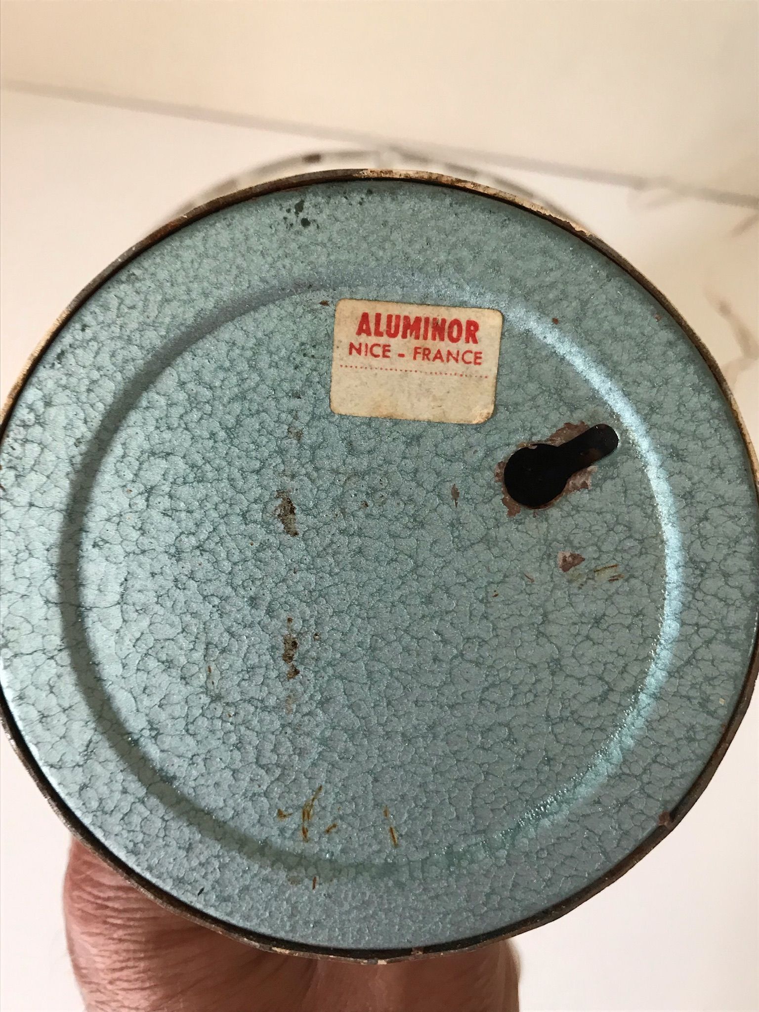 Lampe vintage années 60 aluminor
