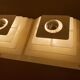 Large Space Age wall light, 1970s