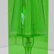 Lampe de table en polycarbonate transparent vert par Ferruccio Laviani pour Kartell, 2003.