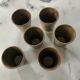 Vintage Digoin stoneware cups