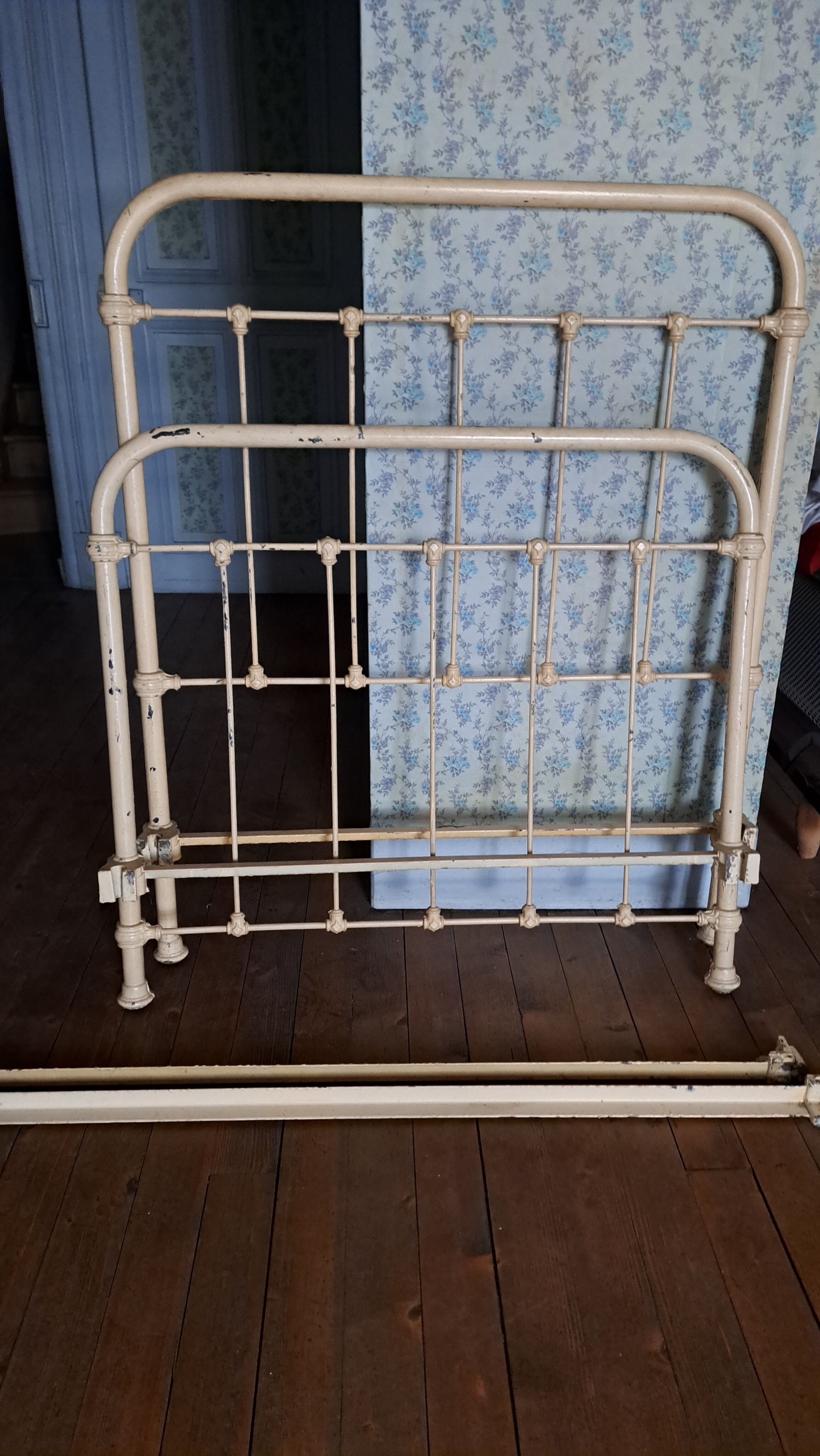 Antique bed frame