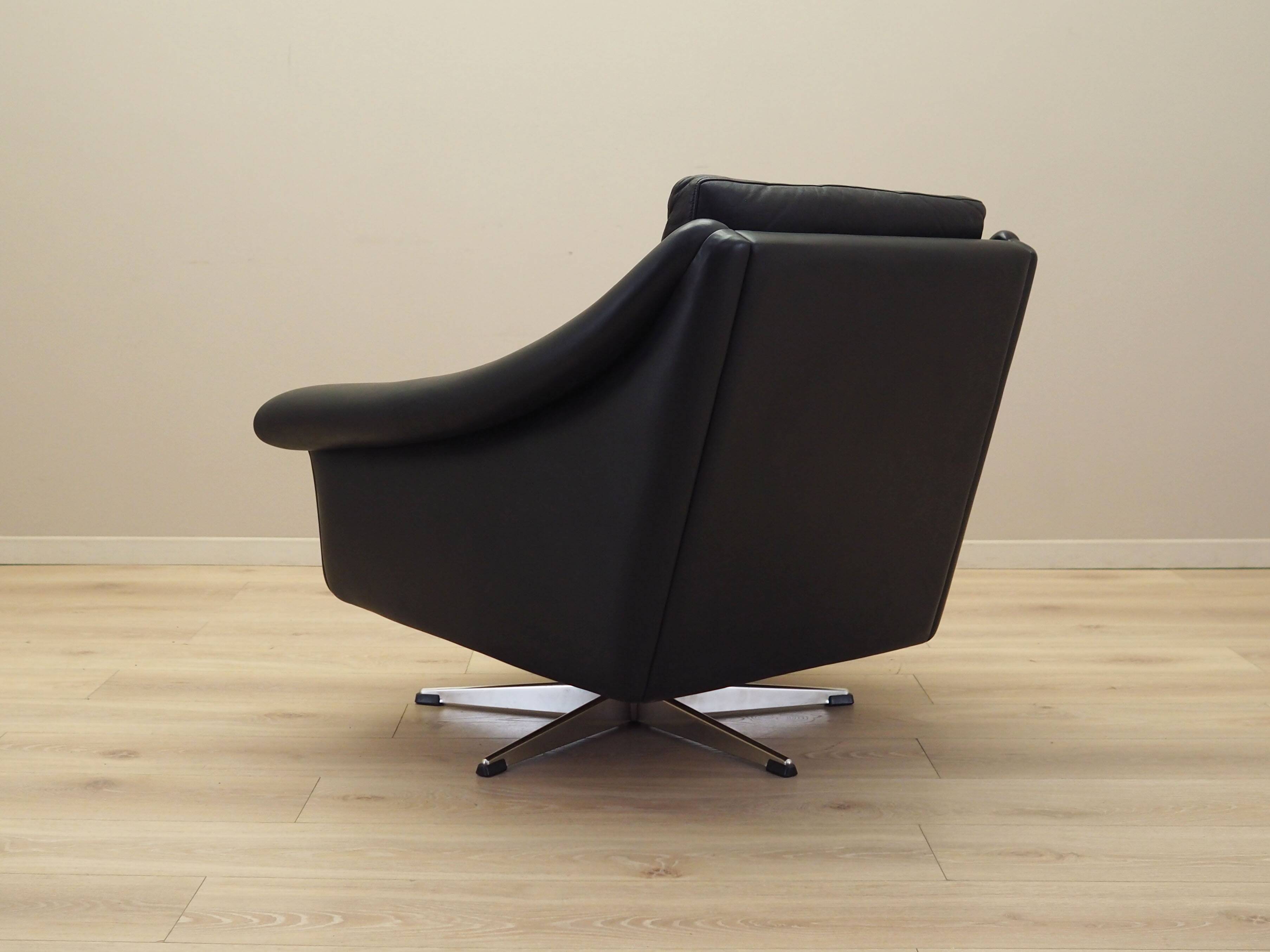 Fauteuil pivotant, design danois, années 1960, fabricant : Eran Møbler, designer :
