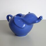 Lipton Blue Elephant Ceramic Teapot