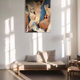 Reproduction Picasso tableau cubiste