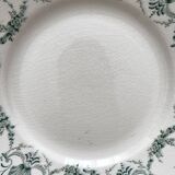12 Lunéville "Garland" ironstone dessert plates