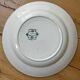 Set of 5 antique deep plates "Terre de Fer"